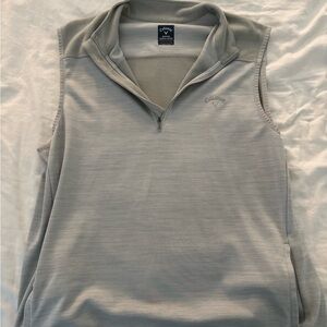 Callaway Golf - Quarter Zip Grey Vest - XLT - Like New Condition